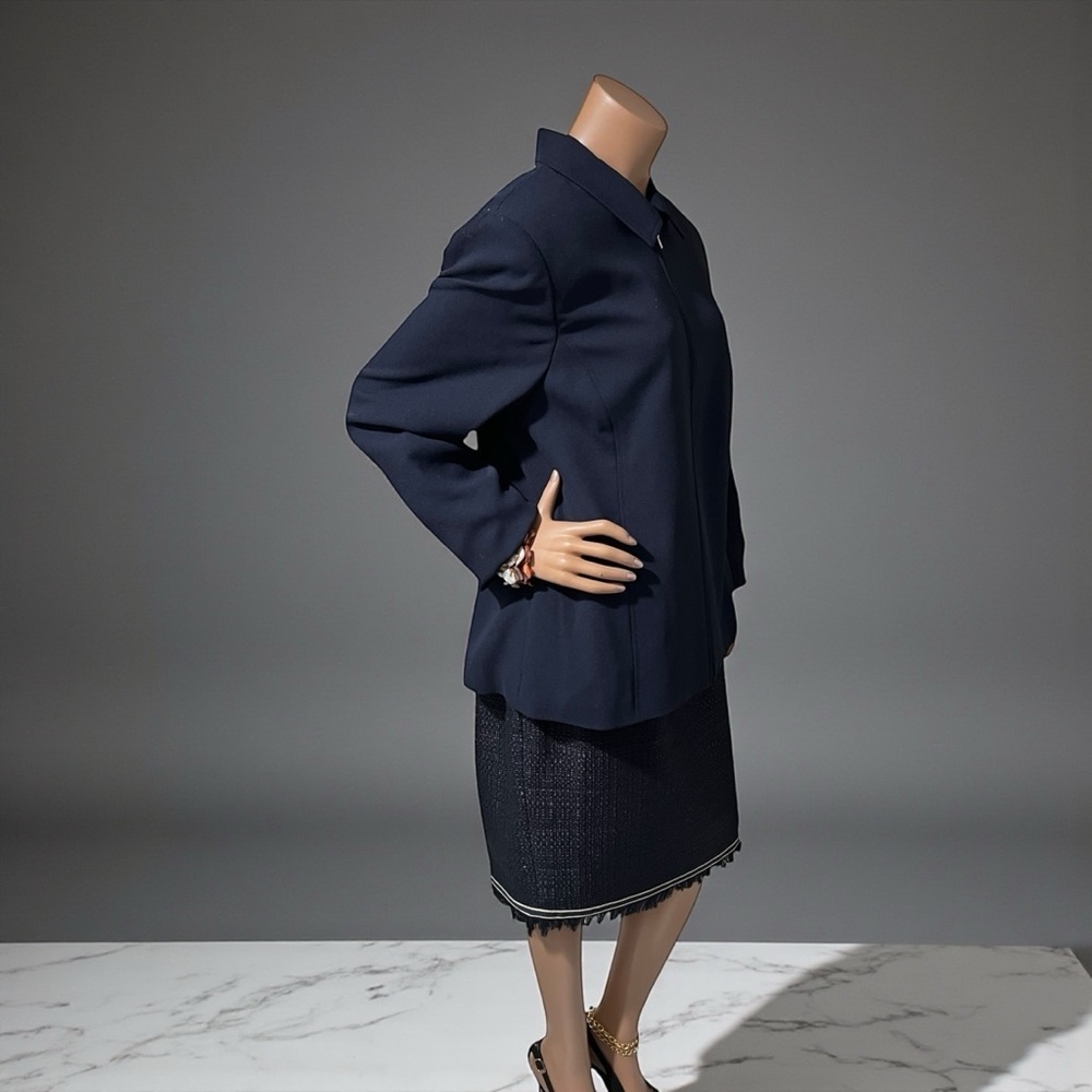 Karen Scott Dark Blue Women's Suit Jacket☑️ - Picture 2 of 8
